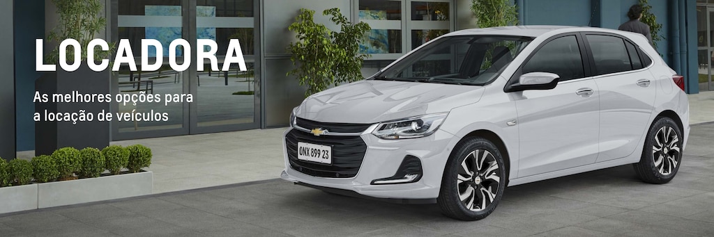 Comprar carros para locadora com descontos na Chevrolet